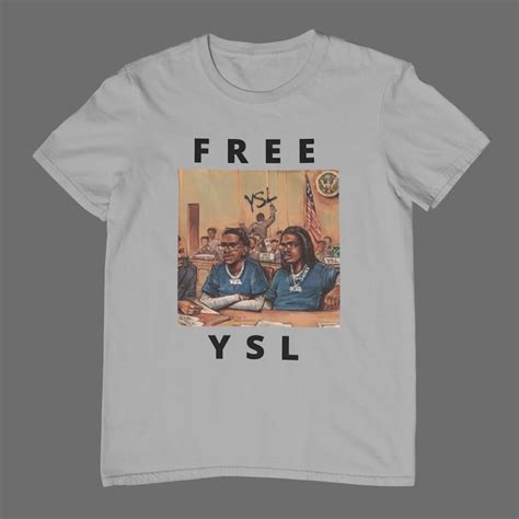 young thug ysl shirt|young thug merchandise.